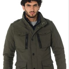 Men's Coat Schott Field Kaki