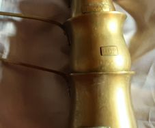 vintage copper measuring pot's