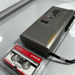 Vintage Sony Mini Cassette Voice Recorder Interview