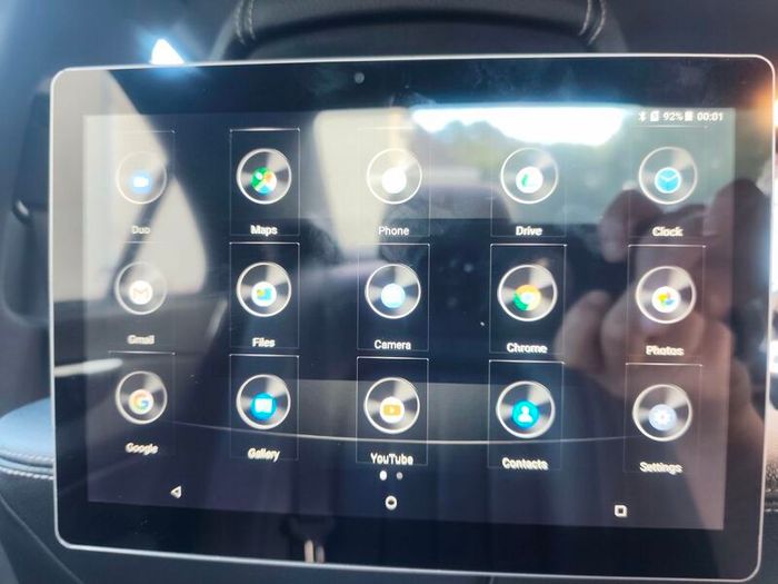2 android tablets for car..