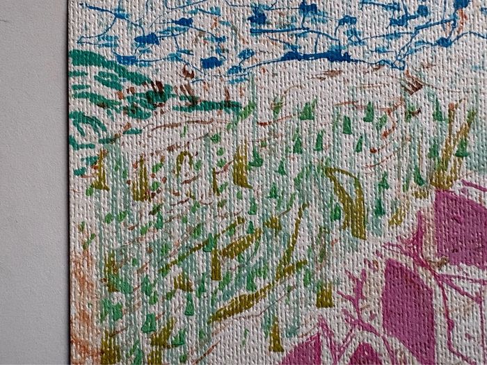 Original Art Original Drawing of Bray Bandstand