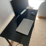 IKEA Black Study Desk Image 3