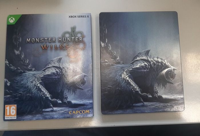 monster hunter wilds Xbox series x steelbook edition