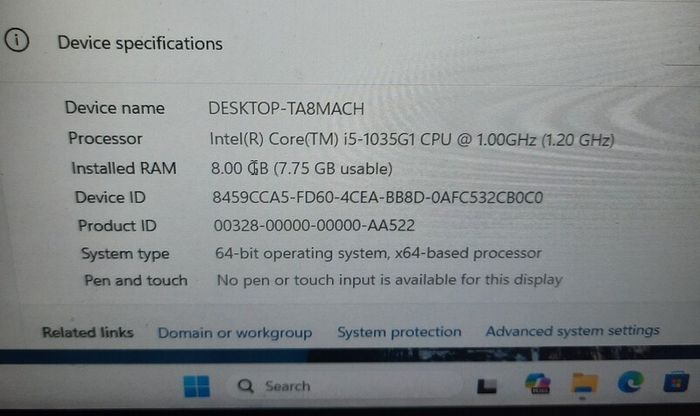 Toshiba DYNABOOK i5 gen 10 Notebook