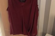 Sheer Top with Vest Size 14