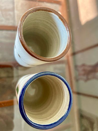 Stoneware Tequila Shot Glasses Tonala Mexico