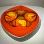 Poole Pottery Delphis Plate (Shape 91) Image 2