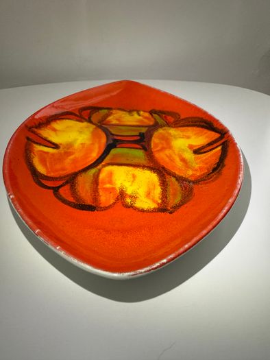 Poole Pottery Delphis Plate (Shape 91)