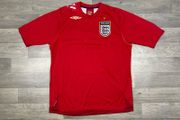 Vintage 2006 Umbro England Away Jersey Shirt Mens Large