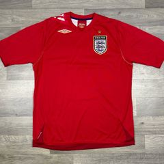 Vintage 2006 Umbro England Away Jersey Shirt Mens Large