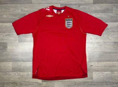Vintage 2006 Umbro England Away Jersey Shirt Mens Large