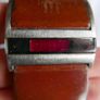 Vintage Unusual Fenchurch Digital Red LED Wristwatch, Leather Strap Image 6