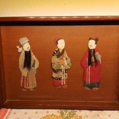 Wooden Glass covered Tray