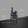 BaoFeng BF-F8+ 5W TRI-POWER Two Way Ham Radio Walkie Talkie Black Image 2