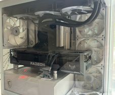 MSI Mag Pano M100r Pz White + MSI B650m Project Zero