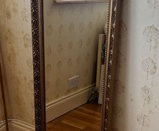 Copper Gold Vintage Mirror