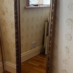 Copper Gold Vintage Mirror