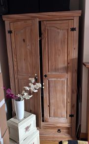 Mexican Pine Wardrobes x 3