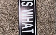 Mancave wall hanger signage - brand new