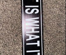 Mancave wall hanger signage - brand new
