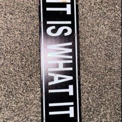 Mancave wall hanger signage - brand new