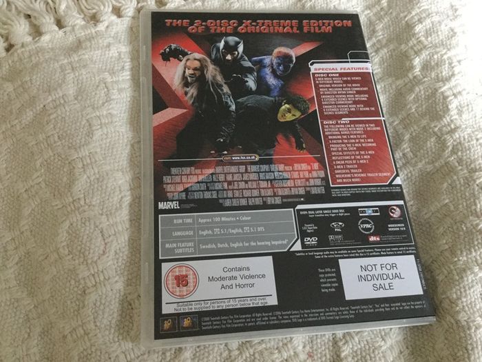 X-Men dvd