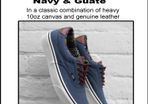 Vans Off The Wall Era 59 C&L in Navy and Woven Guate Stripe Lining.