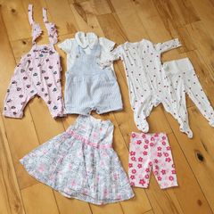 Baby girl clothes bundle 3-6 months
