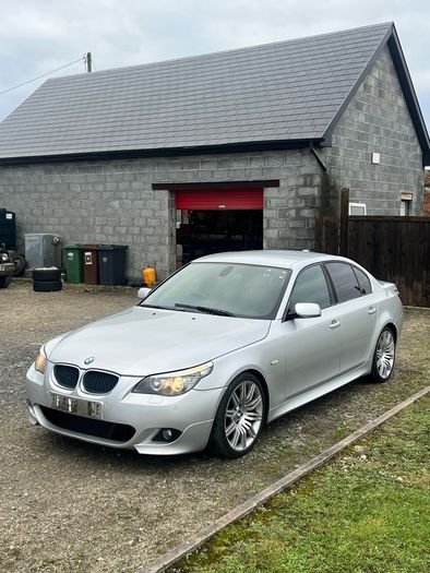 bmw e60 520d lci BREAKING
