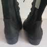 Hush Puppies Women's Chamber Moto Black Leather Waterproof Boots UK3 EU36 New With Box CAN POST Image 8