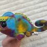 Aurora Yoohoo & Friends approx. 8 Inch Chameleon Used Please see photos Image 6
