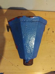 cast iron inlet down pipe