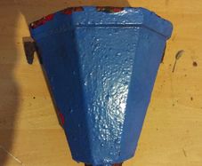 cast iron inlet down pipe