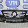 Front Bumper For Mercedes C Class W205 19-21 Facelift Models Amg Line Black C197 Image 7