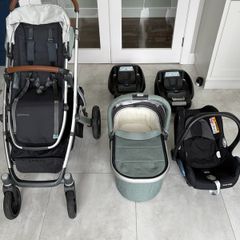 UPPAbaby Vista V2 Emmett Travel System Complete Bundle