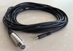 Female XLR to Mini Jack Cable (6m)
