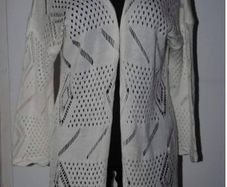 Brand new above the knee cream Janina cardigan size UK16 EU44 Postage included