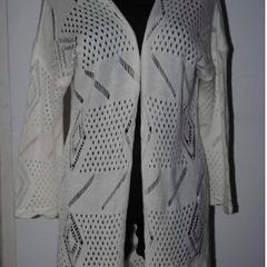 Brand new above the knee cream Janina cardigan size UK16 EU44 Postage included
