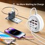 66W USB-C Fast Charging Round Hub, 12-in-1 Image 8