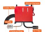 diesel heater all in one 12v 8kw new