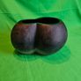Iconic Danish design from Normann Copenhagen  Double Bowl - Black Glass Bowl/Vas Image 2
