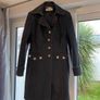Karen Millen Denim Coat Size 14 Image 4
