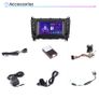 Car Radio For Mercedes Benz W203 CLK C209 W209 wireless Android car intelligent systems No 2 din Image 7