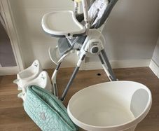 Highchair, Toddler bath, Cot bumper, Potties