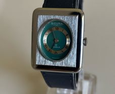 1970s Sicura 17 Jewels mechanical wristwatch
