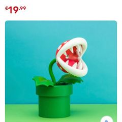 Super Mario Piranha Plant Posable Lamp