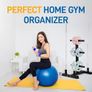 6-Pegs Olympic Weight Plate Rack & 4 Barbells  363 kg Capacity, Heavy-Duty Gym Organiser, Scratch-Resistant Frame, Powder-Coat Finish, Easy to Assemble, Compact & Space-Saving Image 8