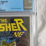 Punisher War Zone Issue 5 CGC 9.8 Graded Comic Book Framed Marvel Image 3