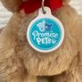 Build A Bear Promise Pets Plush Golden yellow Labrador Retriever Puppy Dog with Barking sound (Press the paw for sound). Approx. 12" Used Please see photos Image 6