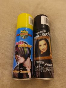 Temporary Hair Colour Spray
